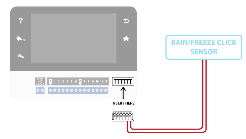 Rain Sensor Cable adapter for RainMachine Touch HD-12/16